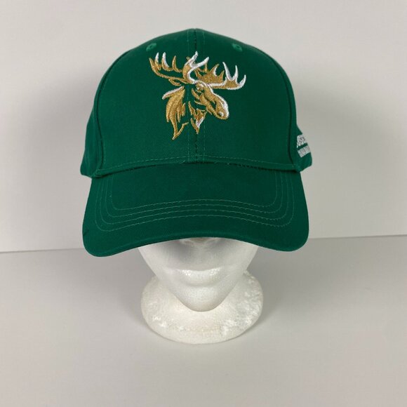 NWT Moosehead Breweries Lager Beer Snapback Hat Cap - Picture 2 of 8